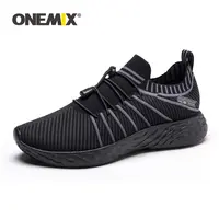 ONEMIX Breathable และกันน้ำกีฬารองเท้าทั้งผู้ชายและผู้หญิงรองเท้าผูก,ยางธรรมชาติ Ground ลื่นไถล