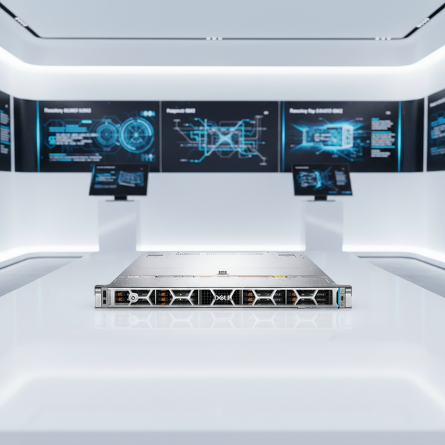 Hot Selling Dell PowerEdge R660xs 1U Enterprise Rack Server High Performance Xeon Processor with 750w Power Supply