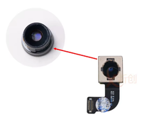 Pièces de caméra arrière à objectif bleu pour iPhone 15 14 13 12 11 Pro MAX 7 8 Plus X XS XR XSM Câble Mini-Flex pour réparation de caméra arrière