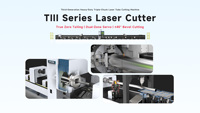 Machines de découpe laser à fibre CNC pour acier, métal, acier inoxydable – Découpeuse laser automatique chinoise – Prix compétitif pour le fer