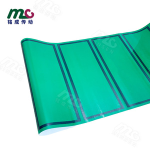 Bande transporteuse en PVC vert Mingcheng pour la détection visuelle des défauts planaires - Product Image 1