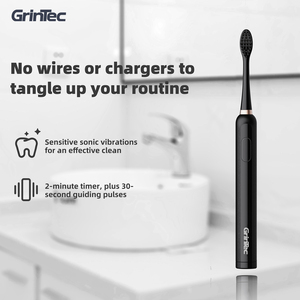 Cepillo de Dientes Eléctrico para Adultos con Batería AAA, <span class=keywords><strong>Precio</strong></span> de Fábrica al por Mayor OEM/ODM de China, con 2 Cabezales de Repuesto - Product Image 5
