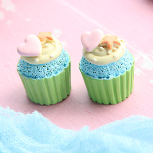 Imán de Refrigerador con Forma de Cupcake de Acrílico y Silicona, Llavero, Accesorios de Joyería DIY, Mini Adornos de Cocina, Lindo Pastel, Novedad 2025 - Product Image 4