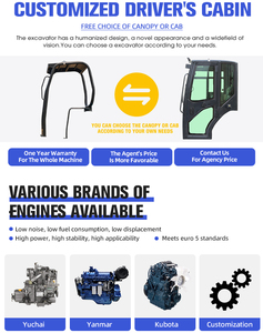 GRATIS VERZENDING Mini Graafmachine 3,5 Ton EPA Gecertificeerd voor Motor Rupsgraafmachine met Motor & Pomp voor Landbouwgebruik - Product Image 4