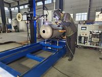Máquina de Soldadura Automática de Costuras para Tubos de Acero TIG Orbital Can Body, para Soldar Diversos Materiales