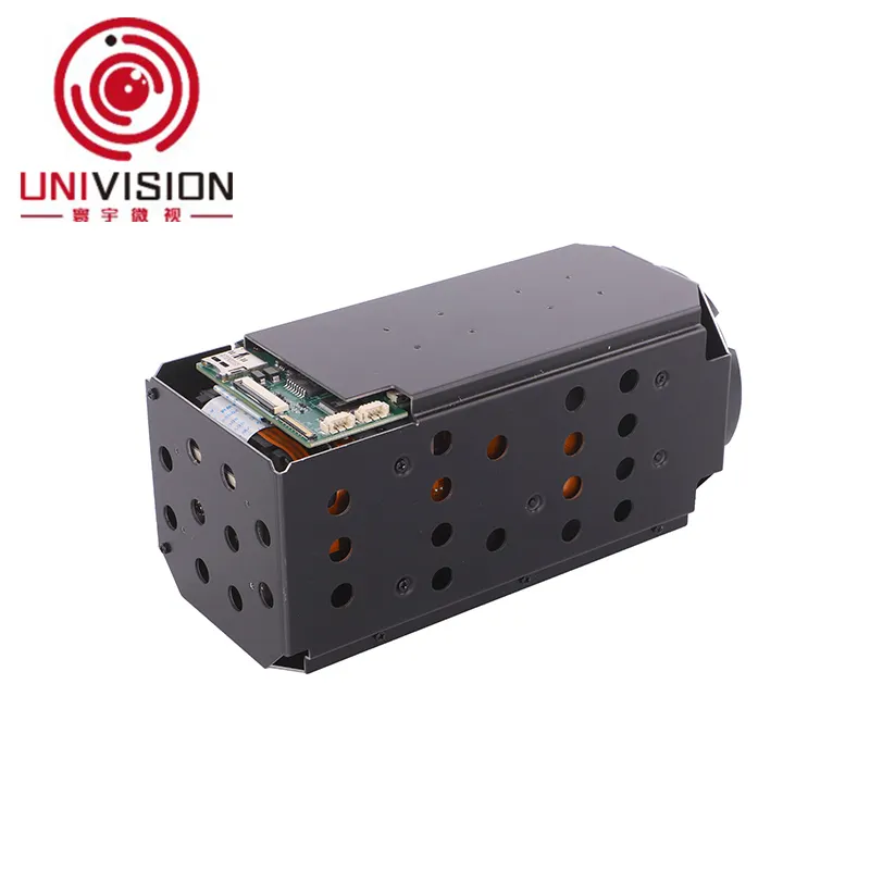 UNIVISION Long Range Optical Zoom NIGHT VISION IP Camera Module For PTZ Motion Detection