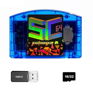 Cartouche de jeu rétro Summercart64 avec plus de 10 000 jeux pour <span class=keywords><strong>N64</strong></span> EverDrive Nintendo 64 - Product Image 4