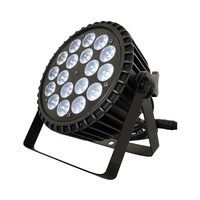 Projecteur LED Par Slim 18x10W en Aluminium, Éclairage DJ RGBW 4-en-1, Contrôle DMX512, E27, IP33, Ra90, pour Fêtes, Bars, Discothèques, Concerts