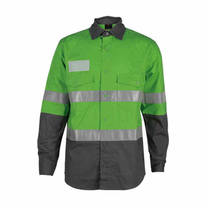 Vente en gros de vêtements de travail d'hiver haute visibilité gilet de sécurité réfléchissant en polyester personnalisable logo Offre Spéciale coton réfléchissant haute visibilité - Product Image 6