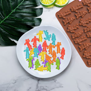 แม่พิมพ์ซิลิโคนรูปหัวกะโหลกฮาโลวีน สำหรับทำช็อกโกแลต ขนมฮาโลวีน เรซิ่น ฟองดองท์ ตกแต่งเค้ก และอุปกรณ์ทำขนม - Product Image 5