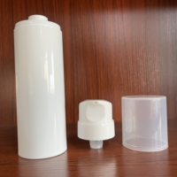 Bouteilles à pompe sans air en plastique sérigraphiées de 200 ml, vides, pour cosmétiques, nettoyants visage, lotions, emballages de toilette, 150 ml, 250 ml