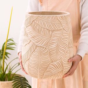 Wholesale Decorative Retro Indoor Large <b>Ceramic</b> Planters and Garden <b>Pots</b> for House - Product Image 3