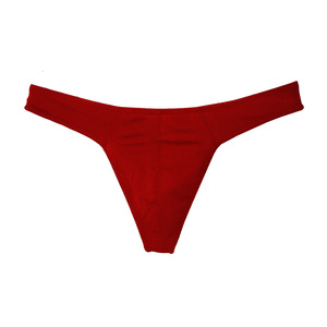 Regalo del día de <span class=keywords><strong>San</strong></span> Valentín Colores sólidos Algodón Nuevo diseño Popular Bajo MOQ Hot Jockey mens Tanga ropa interior hombres calzoncillos Tanga - Product Image 4
