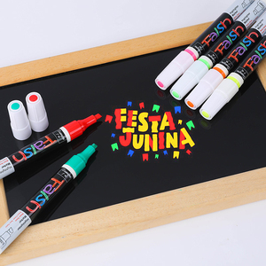 Pennarello <span class=keywords><strong>Liquido</strong></span> Fluorescente di Alta Qualità per Lavagna LED, Vetro e Decorazioni per Finestre - Product Image 6