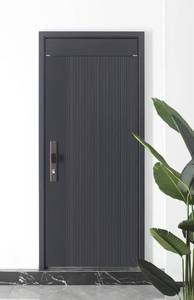 <span class=keywords><strong>Porte</strong></span> <span class=keywords><strong>d</strong></span>'<span class=keywords><strong>entrée</strong></span> extérieure en acier pour maison, modèle de <span class=keywords><strong>porte</strong></span> métallique, <span class=keywords><strong>porte</strong></span> en acier de sécurité - Product Image 4