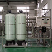 HUAXIN 2000L/heure – Nouvelle station de traitement d'eau par osmose inverse pour eaux souterraines de puits forés, avec pompe à engrenages et garantie 1 an
