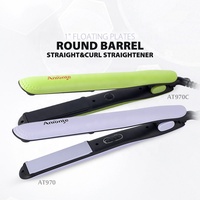 ANIONTE sisir pengering rambut multifungsi, sisir pengering rambut BLDC satu langkah multifungsi, sisir pelurus rambut udara panas, sakelar Sentuh/AH6255
