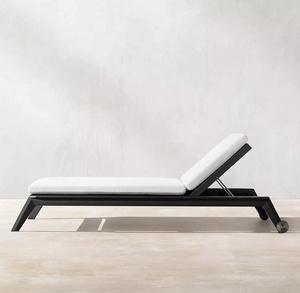 <span class=keywords><strong>Chaise</strong></span> <span class=keywords><strong>longue</strong></span> moderne en alliage d'aluminium écologique et imperméable pour <span class=keywords><strong>piscine</strong></span> extérieure, avec coussins en éponge, lit de repos pour patio - Product Image 3