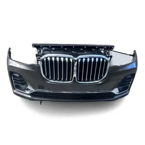 Nouveau Kit carrosserie lèvre avant côté diffuseur arrière jupe latérale pour BMW X7 G07 noir Style guerrier pare-chocs avant