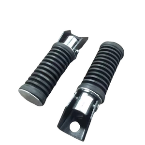 Pièces de moto, repose-pieds arrière pour moto, marchepied arrière adapté aux modèles GN125 CG125 GS125, caoutchouc pour repose-pieds arrière - Product Image 1