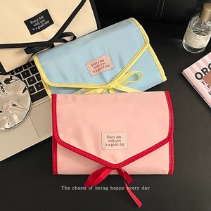 Foldable Jewelry Bag Earring Ring Necklace Storage Travel Case Lightweight Organizing <b>Roll</b> <b>Box</b> With Compartment Design - Product Image 2