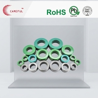 Visual-Identification EMI Suppression Core with Yellow Protective Coating by Careful