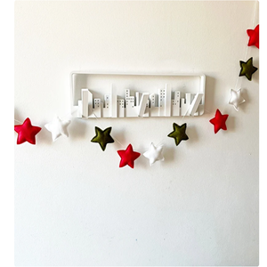 Vente directe d'usine Drapeaux décoratifs en feutre faits sur mesure de Noël - Product Image 4