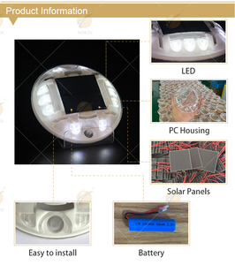 Reflector de Luz Solar Tipo Ojo de Gato para Carreteras, Precio en Pakistán - Product Image 3