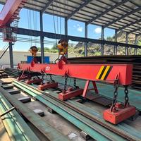 Offre Spéciale à Durée Limitée : Pont Roulant 5T 10T 16T avec Électroaimant pour Opération de Chargement de Matériaux en Fonderie