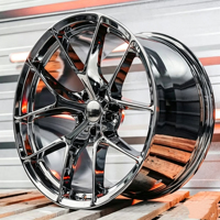 Nouvelles jantes en alliage d'aluminium forgé chromé 18-24 pouces, concaves profondes, compatibles M3/M4 Tesla, pour 5x114.3, sur mesure, multi-branches, garantie 3 ans