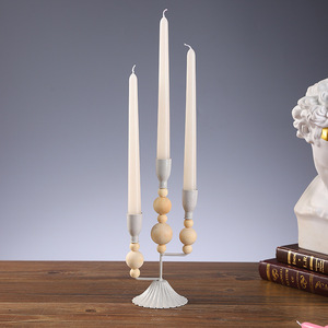 Velas Cónicas de Parafina Mystic Arts, de Tallo Largo y Cilíndricas, para Decoración de Cenas, Iluminación y Accesorios - Product Image 2