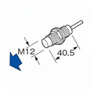 Para sensor de proximidad inductivo cilíndrico Panasonic - Product Image 1