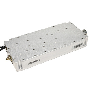 Ttsk 1500-6000Mhz 100W gan RF khuếch đại công suất | tần số băng rộng máy phát tín hiệu RF mô-đun Hợp kim nhôm 60kbps chống UAV - Product Image 1