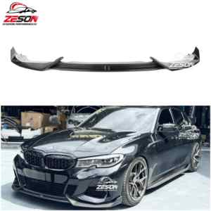 Môi trước bằng sợi carbon phong cách ADR chất lượng cao dành cho BMW 3 <span class=keywords><strong>Series</strong></span> G20 G28 Pre LCI, nâng cấp mới, phụ kiện tách cản trước AD - Product Image 1