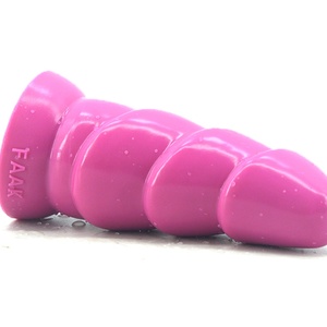 ปลั๊กก้นซิลิโคน FAAK-G138 ของเล่นทางเพศสำหรับผู้หญิง กระตุ้นจุดจี ช่วยเปิดรูทวารหนัก - Product Image 3
