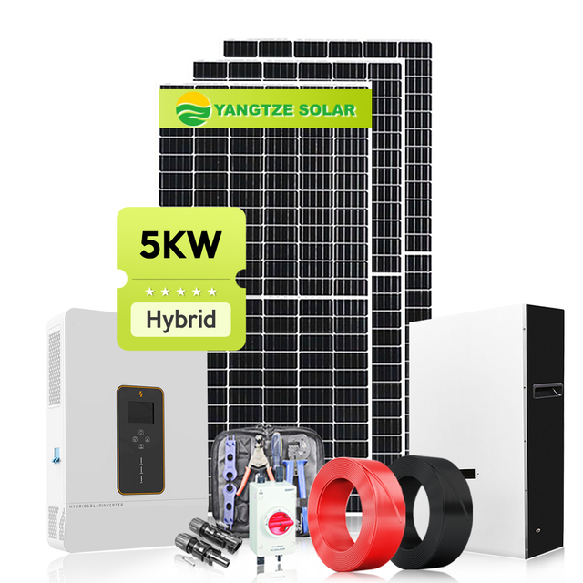 10kva Solar System off Grid 3KW 5KW 8kw 10KW Solar Panel Wall Mounting Systems