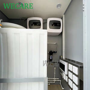 Wecare 3 포장 마차 럭셔리 모바일 휴대용 화장실 트레일러 야외 휴대용 샤워 화장실 모바일 플라스틱 캠핑 - Product Image 6