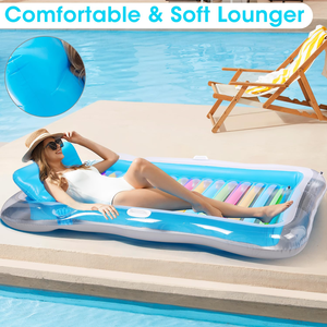 Piscine extérieure d'été Plage Coeur gonflable Rangée flottante <span class=keywords><strong>Bain</strong></span> <span class=keywords><strong>de</strong></span> <span class=keywords><strong>soleil</strong></span> en PVC Lit gonflable flottant Tapis <span class=keywords><strong>de</strong></span> <span class=keywords><strong>soleil</strong></span> Chaise longue à eau - Product Image 3