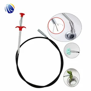 Hot sale Stainless steel sewer dredging Tools auger drain sewer snake blocked hair drain pipe cleaner clog remover cleaning tool