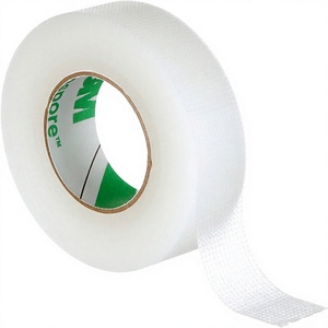 Bande adhésive médicale hypoallergénique TRANS PORE en plastique 1527-0 /1/ 2/ 3 non stérile et sans latex, sans résidu adhésif, 30 boîtes/carton - Product Image 1