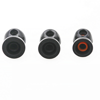 Couche d'isolation acoustique en silicone souple en mousse à mémoire de forme Bouchons d'oreille Bouchons d'oreille antibruit à trois couches Embouts d'oreille Modèle T4000