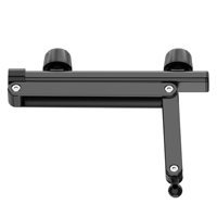 Support de tablette et de téléphone portable universel pliable télescopique rotatif réglable, stabilité accrue pour une utilisation sur lit, voiture, tableau de bord