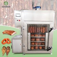 Fumoir Électrique Industriel Commercial à Gaz pour Viande et Poisson, Machine à Fumer les Aliments à Froid, Four à Fumée pour Saucisses