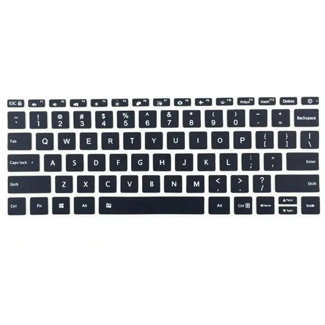 Custom Language Waterproof Silicon Cover Laptop Keyboard Protection Arabic Keyboard Cover