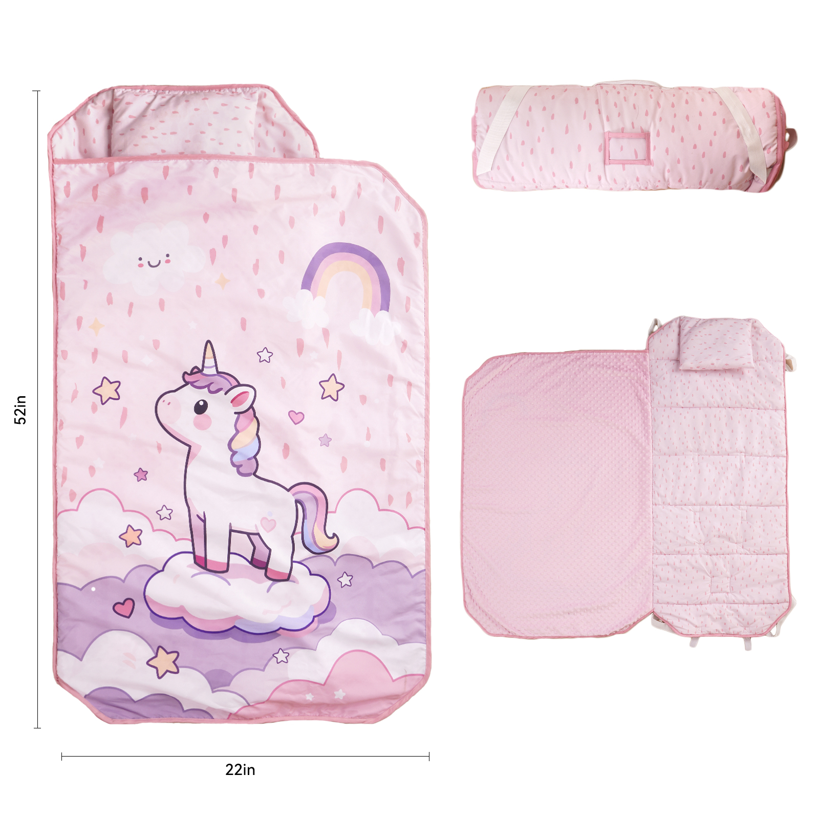 Licorne rose de rêve