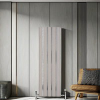 Panneaux muraux 3D en PVC PS imperméables personnalisés, lattes en charbon de bois pour la décoration intérieure, prix d'usine, garantie 1 an pour les appartements