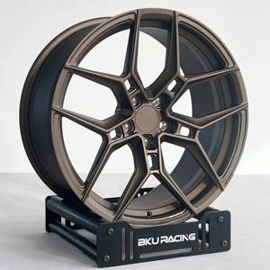 Jantes Bku Forgées 5x112 18 19 20 21 Pouces, Jantes en Alliage Argentées Personnalisées pour <span class=keywords><strong>Audi</strong></span> RS4 <span class=keywords><strong>RS6</strong></span> S4 A4 A6 Allroad Avant Wagon - Product Image 2
