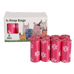 Pet Poop Waste Disposal <b>Bag</b> Biodegradable <b>Compostable</b> Degradable Dog Poop Poo Pop <b>Bag</b> Cornstarch Poop <b>Bag</b> for Dog - Product Image 4