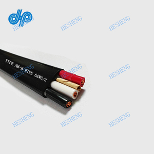 <span class=keywords><strong>สาย</strong></span>เคเบิลปั๊มจุ่มแบบหุ้มสองชั้น กลมหรือแบน 250MCM-3 PVC DI <span class=keywords><strong>สาย</strong></span>ปั๊มดำ พร้อมสายดิน - Product Image 6