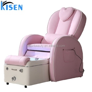 เก้าอี้นวดทำเล็บเท้าไฟฟ้าสำหรับสาวๆ ยี่ห้อ Kisen สีชมพู รุ่น Luxury Lay Down Foot Spa พร้อมอ่างอะคริลิค - Product Image 2